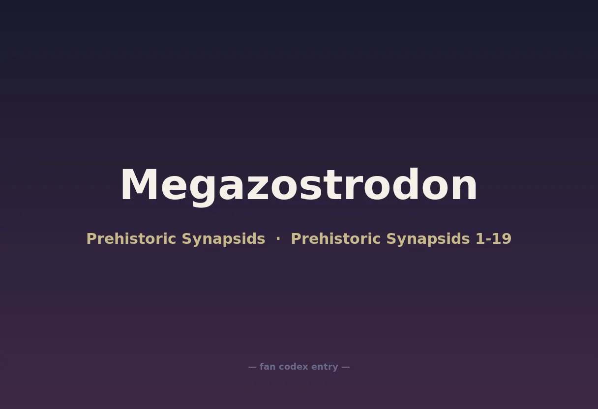 Megazostrodon